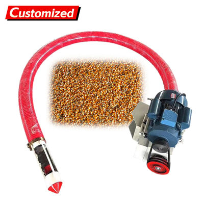 Un buen precio. Tubo flexible personalizado de 100 mm 1T/H transportador de tornillo para transporte de grano, arena, cemento y polvo En línea