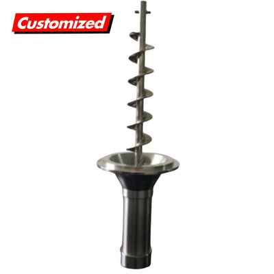 Un buen precio. Las granjas personalizadas de acero inoxidable Auger máquina automática de llenado de polvo de tornillo mezclador en línea