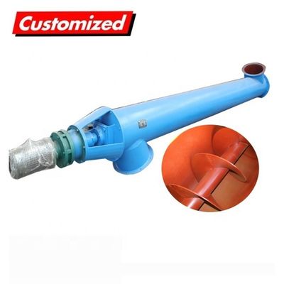 Un buen precio. Transportador de tornillo de elevación eléctrica de acero inoxidable resistente al calor para el transporte de silos de cemento en línea