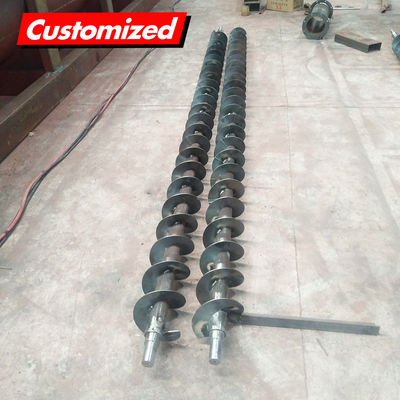 Un buen precio. ODM/OEM Participaciones de tornillo de vuelo de tornillo continuo de acero inoxidable transportador de cuchilla en espiral en línea