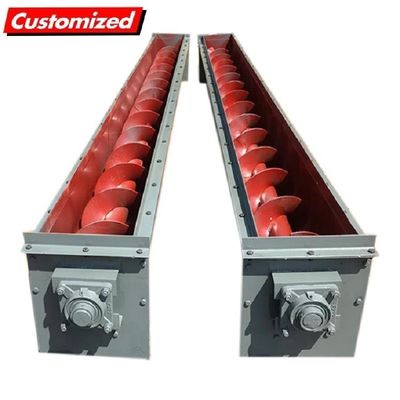 Un buen precio. A medida de la industria de polvo de cemento flexible espiral de serrucha de tornillo transportador para el beneficio en línea