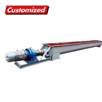 Un buen precio. Equipo de manipulación de materiales Sistema de transporte de tornillo con diseño de construcción personalizado en línea