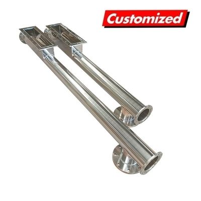 Un buen precio. Tornillo transportador de acero inoxidable de grado industrial con diseño personalizado resistente al calor para plantas de energía cementeras en línea