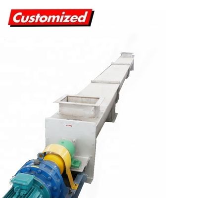 Un buen precio. OEM Conveyor de tornillo de cemento de tubo espiral de gusano de hielo personalizado para la construcción de fertilizantes industriales en línea