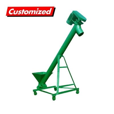 Un buen precio. Carga pesada de acero al carbono de tornillo de auger alimentador personalizado para la industria de pellets en línea