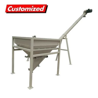 Un buen precio. OEM transportador de elevación de tornillo de resorte flexible para el transporte de granos en línea