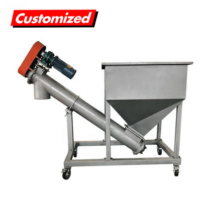 Un buen precio. Alimentador de torsión de tornillo resistente al calor de acero inoxidable personalizable para centrales eléctricas y transporte de granos en línea