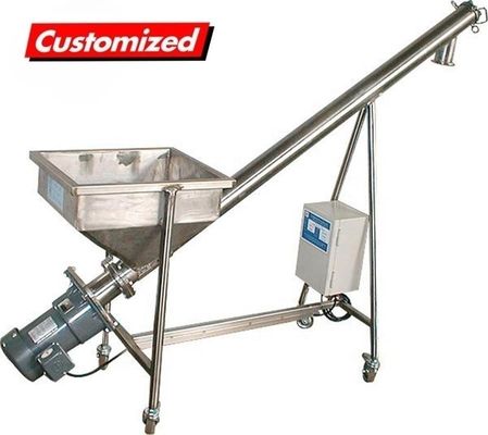 Un buen precio. Confeccionado de acero inoxidable, resistente al calor, con un alimentador de tornillo y un transportador de auge en línea