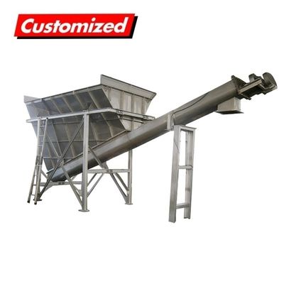 Un buen precio. Envases personalizados de transportadores de tornillo de acero inoxidable con aguja flexible para minería, industria alimentaria en línea