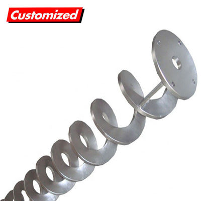 Un buen precio. Transportador de tornillo en espiral sin eje flexible en línea