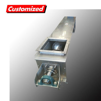Un buen precio. Sistemas de transporte de auge de estructura personalizada Alimentador horizontal para gránulos de polvo en línea