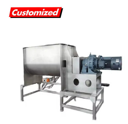 Un buen precio. Máquina para mezclar el polvo de piensos horizontal en línea