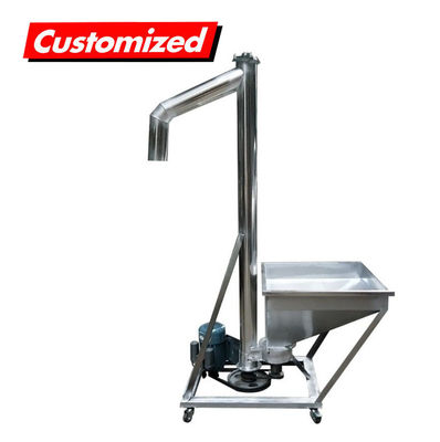 Un buen precio. 40L 60L 100L 150L Aguilador de polvo tornillo Hopper Aguilador de alimentación para el transporte de polvo en línea