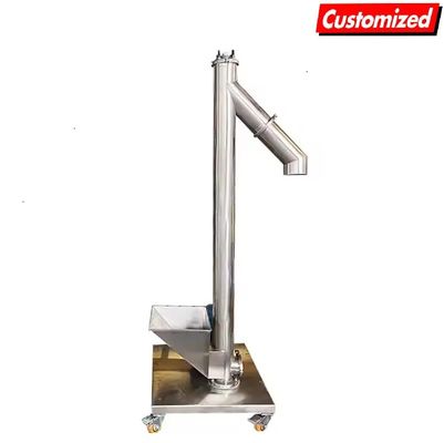 Un buen precio. Sistema de transporte de polvo de acero inoxidable de tornillo de alimentación de auger diseño personalizable en línea
