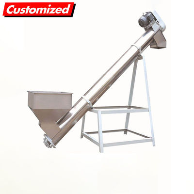 Un buen precio. Alimentador de aguja de tornillo flexible para transportador de polvo de acero inoxidable con diseño personalizado en línea