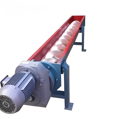Un buen precio. Transportador de tornillos de tubería de varios materiales de tamaño pequeño en línea