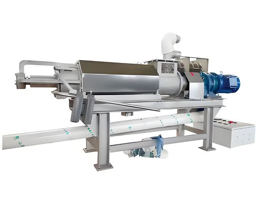 Un buen precio. Transportador de rosca de tornillo de acero inoxidable de velocidad ajustable para una separación eficiente de sólidos y líquidos y una limpieza fácil en línea