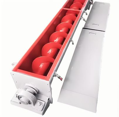 Un buen precio. Transportador de rosca de tornillo de acero inoxidable con tamaño personalizable y alta eficiencia para el manejo de materiales a granel en línea