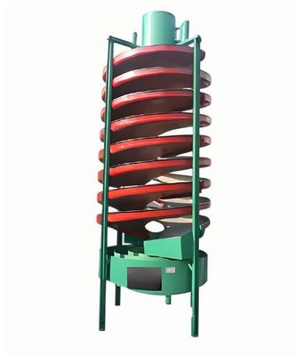 Un buen precio. Equipo de separación de minería de parachoques en espiral eficiente y resistente al desgaste en línea
