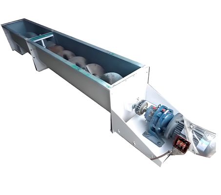 Un buen precio. Transportador de tornillo flexible en forma de U para cemento, carbón, fertilizantes de granos, cenizas y arena en línea