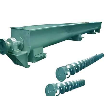 Un buen precio. Transportador de polvo de tornillo hermético de acero al carbono industrial flexible y ecológico en línea