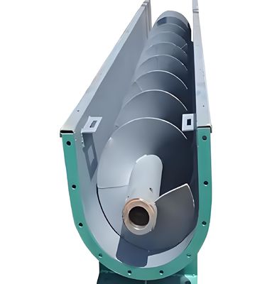 Un buen precio. Transportador espiral de alta productividad resistente al calor para materiales industriales de lodo y polvo en línea