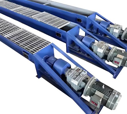 Un buen precio. Transportador espiral en forma de U personalizado Alta eficiencia y excelente rendimiento de sellado para el transporte de materiales en línea