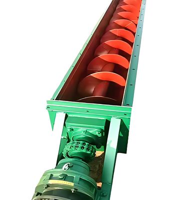 Un buen precio. Transportador en espiral de tubo U para alimentos en polvo granular con diseño fácil de limpiar e inclinado de grado industrial en línea