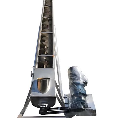 Un buen precio. Transportador automático de tornillo de alimentación en forma de U de acero inoxidable con diseño modular para polvos químicos en línea