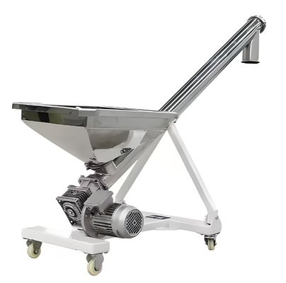 Un buen precio. Alimentación por tornillo en forma de U de acero inoxidable de grado industrial con ángulo de alimentación ajustable y alta precisión en línea