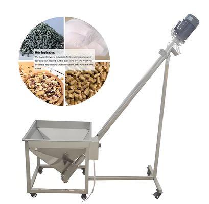 Un buen precio. manguera de PE especializada para el transporte de polvo en la industria alimentaria - transportador de alimentación de tornillo inclinado en línea