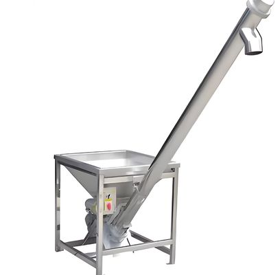 Un buen precio. Feeder de tornillo inclinado de acero inoxidable 304 resistente al calor con ajuste de frecuencia variable y diseño a prueba de corrosión en línea