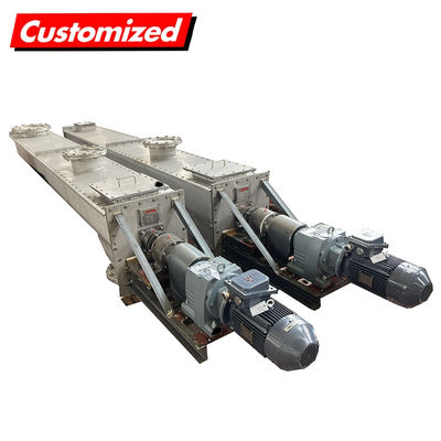 Un buen precio. Transportador de torsión de tornillo resistente al calor de acero inoxidable para el manejo de materiales a granel en línea