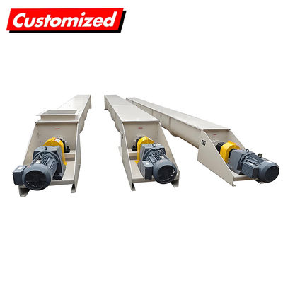 Un buen precio. Transportador de torsión de tornillo resistente al calor de acero inoxidable para el manejo de materiales a granel en línea