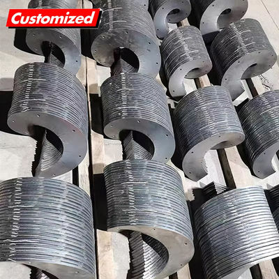 Un buen precio. Convector de tornillo resistente al calor de acero inoxidable tornillo de auger personalizado para aplicaciones industriales en línea