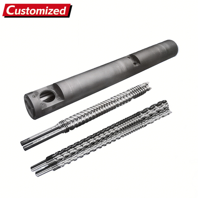 Un buen precio. Parafusos y barricas paralelas parafusos gemelos parafusos para productos de precisión para máquinas de moldeo por inyección para extrusores de pellets de Pe/pp en línea