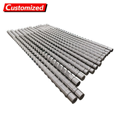 Un buen precio. Tornillo de barrena resistente al calor de acero inoxidable personalizado para máquina de moldeo por inyección Engel en línea