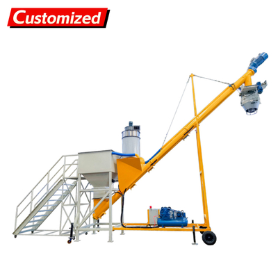 Un buen precio. Custom Mobile Loader Cement Filling Automatic Silo Feeding System Auger Screw Conveyor Auger Screw Conveyor Feeder en línea