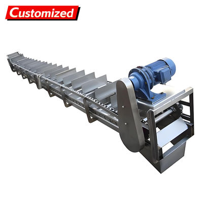 Un buen precio. Customized Durable Chain Scraper Conveyor for Mining Transport with Easy Cleanliness en línea