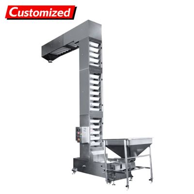 Un buen precio. Fabricante de transportador elevador de cangilones tipo Z vertical de acero inoxidable de alta calidad personalizado de fábrica para tiendas de materiales de construcción, reparación de maquinaria en línea