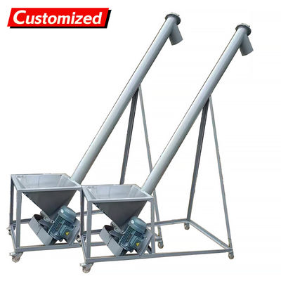 Un buen precio. Custom Stainless Steel Screw Auger Feeder with 0-45 Degrees Inclination for Dust-Free and Efficient Energy-Saving Operation en línea