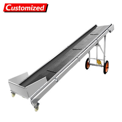 Un buen precio. oem Mobile Folding Industrial Inclined Belt Conveyor for Loading and Unloading Goods Belt Inclined Conveyor Factory, Farms, Energy & Mining, Food & Beverage Shops en línea