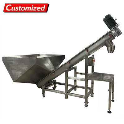 Un buen precio. Material Screw Conveyor Feeder Competitive Price Customization Inclined Screw Auger Conveyor With High Efficiency Manufacturer's Factory en línea