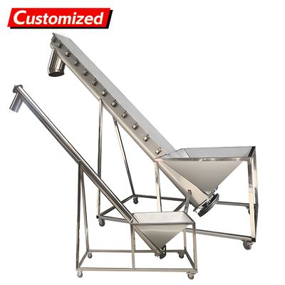 Un buen precio. OEM Factory Screw Conveyor Feeder Commercial Multifunctional Dust Screw Conveyor Sugar Powder Conveyor Seasoning Conveyor  High Efficiency Manufacturer's Factory en línea