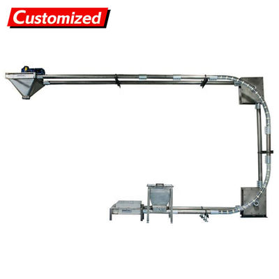 Un buen precio. Custom Stainless Steel Tube Chain Conveyor for Stable Transport of Steel Drag Chain Conveyors Explosion-proof and airtight design (Suitable for Powdered Sugar) en línea