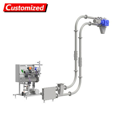 Un buen precio. Custom Stainless Steel Tube Chain Conveyor Horizontal Inclined Vertical Transport Powder Mechanical Delivery Disc Cable Conveyors for Industrial Efficient Custom Explosion-proof and airtight design (S en línea