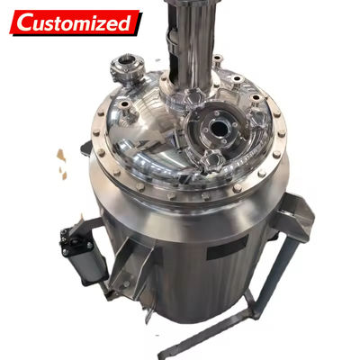 Un buen precio. Custom Stainless Steel Food-Grade Reaction Vessel 220V Chemical Reaction Vessel Pump Core Container 50L-5000L Suitable for Motor-Driven Chemical Reactor Equipment en línea