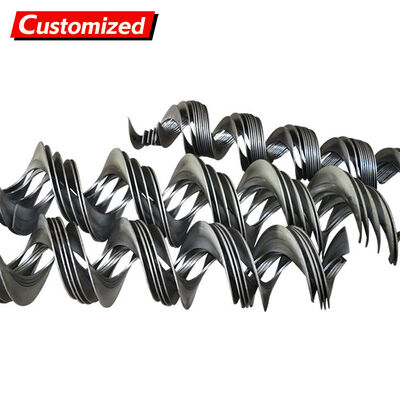 Un buen precio. Cuchillas espirales personalizadas, construcción en acero al carbono/acero inoxidable, resistentes al desgaste y a la corrosión, esenciales para el transporte industrial, adecuadas para las industrias alimentaria/química, transporte eficiente y seguro en línea