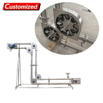 Un buen precio. Conveyor de cadena de tubos personalizado manguera de acero inoxidable Conveyor de cadena de tubos Conveyor de tubos de tipo disco Conveyor de grano Conveyor de maquinaria Equipo fabricante en China en línea