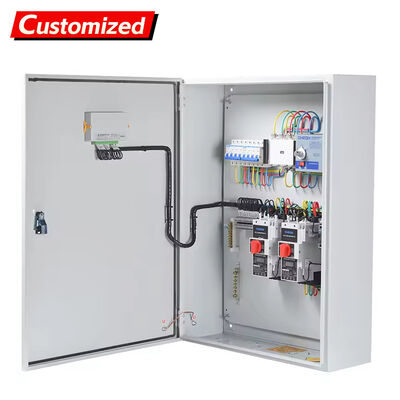 Un buen precio. Caja de control de la bomba impermeable con diseño de tres fases de cuatro alambres para el gabinete de distribución de energía de 220V/380V en línea